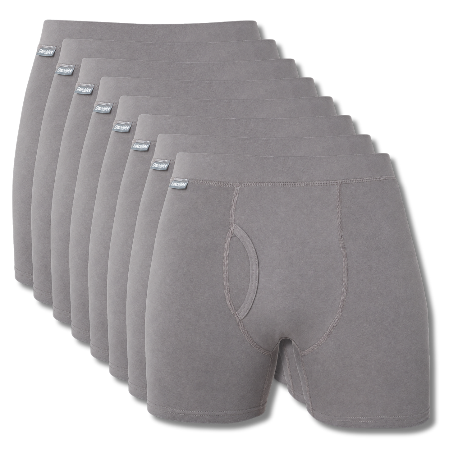 Organic Cotton Boxer Briefs - Eight Pack