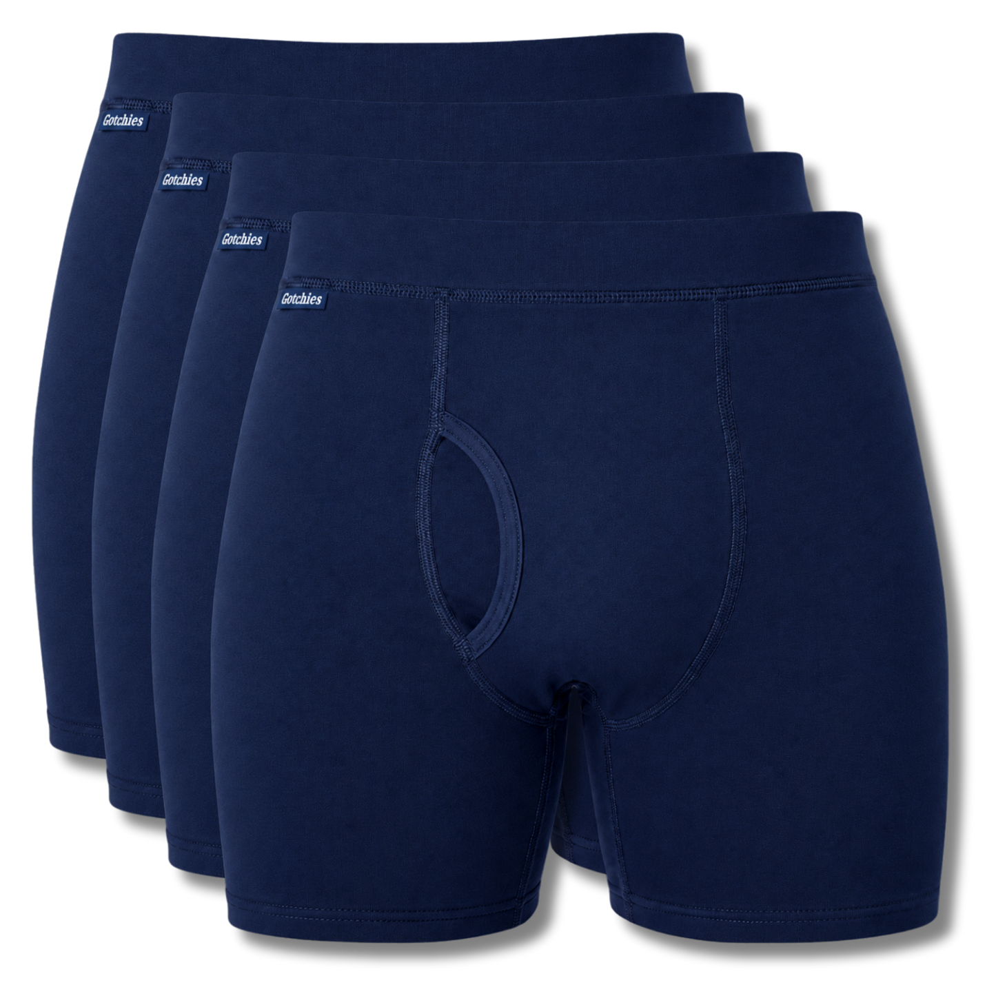 Organic Cotton Boxer Briefs - Four Pack
