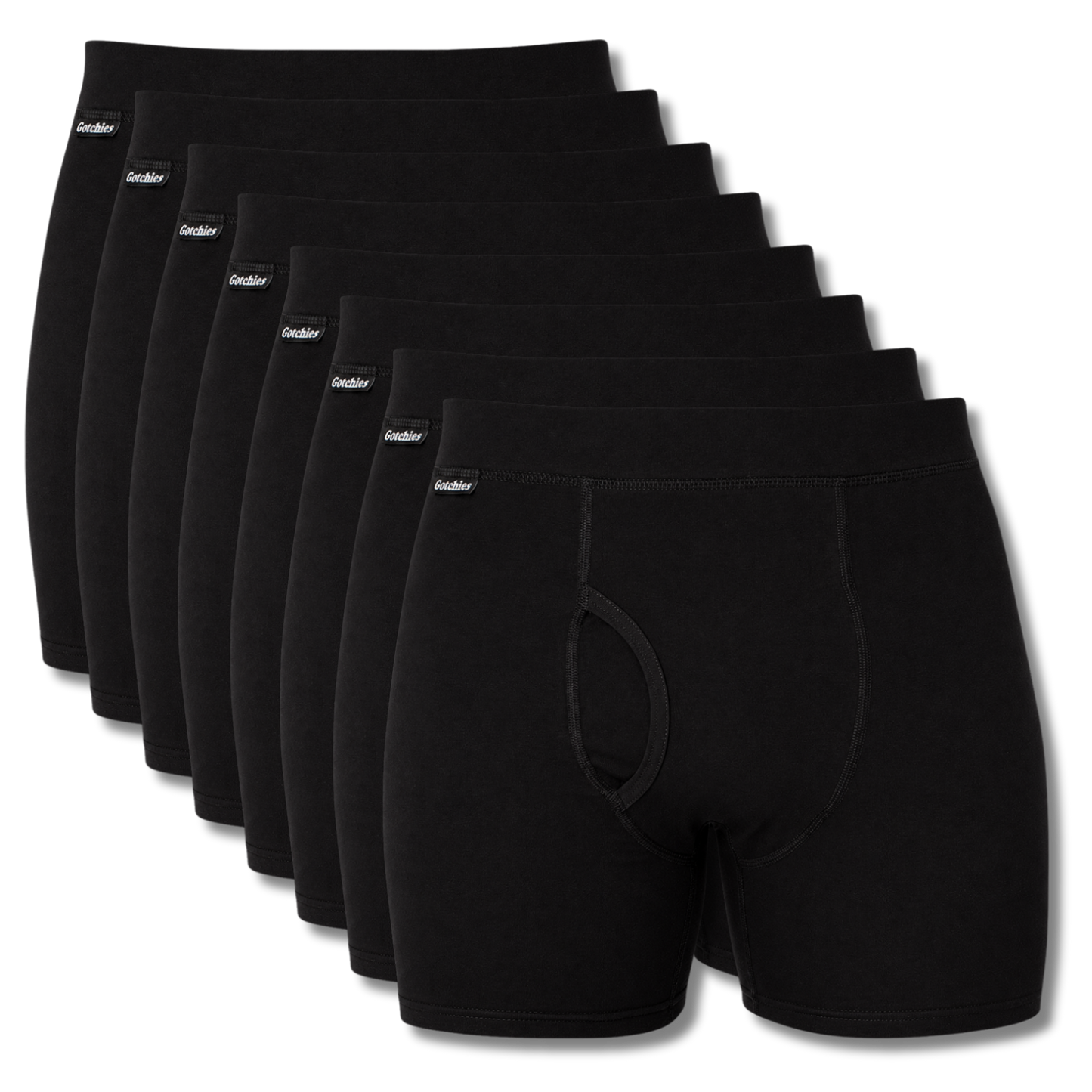 Organic Cotton Boxer Briefs - Eight Pack