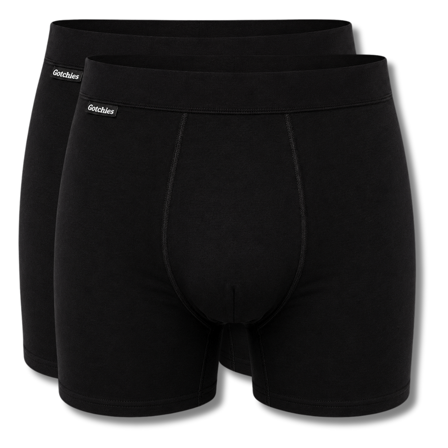 Organic Cotton No-Fly Boxer Briefs - Two Pack