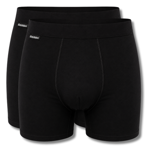 Organic Cotton No-Fly Boxer Briefs - Two Pack